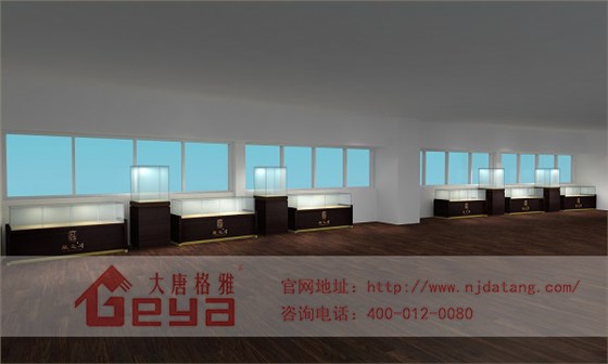 珠寶展柜,珠寶展柜廠,珠寶展柜定制廠家,珠寶展柜設計制作,南京大唐格雅展柜