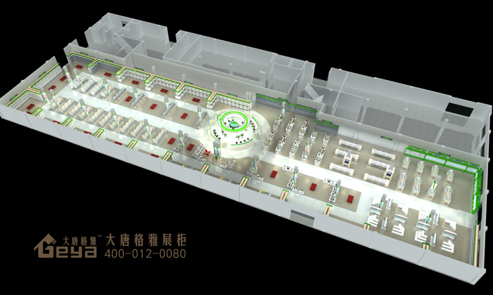 五星家樂福電腦手機展柜