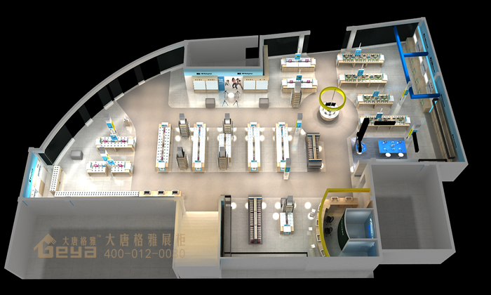 淮海3C賣場電腦手機展柜